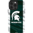 Michigan State University Away Grey Jersey iPhone 15 Pro Impact Case